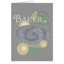 Baker Cartes De Vœux