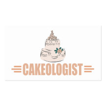 Baker humoristique cartes de visite professionnelles