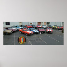 Bakersfield Camaro club réunion en janvier 2005 Posters