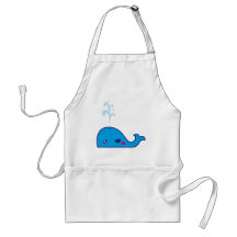 Baleine de Kawaii Tablier