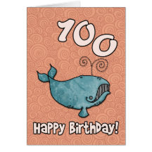 baleine du BD - 100 Carte