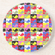Baleines d'o de pattern_Lots de Baleine-Hole™ d'An Dessous De Verre
