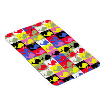 Baleines d'o de pattern_Lots de Baleine-Hole™ d'An Magnet Souple