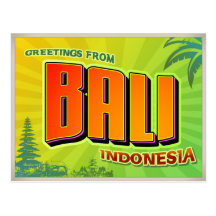 BALI CARTES POSTALES