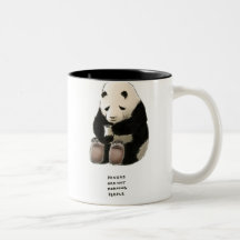 baliverne de panda tasse à café