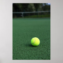 Balle de tennis affiches