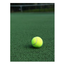 Balle de tennis cartes postales