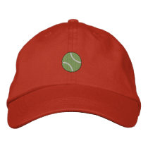 Balle de tennis casquettes brodées