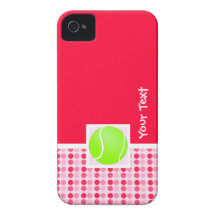 Balle de tennis mignonne coques iPhone 4 Case-Mate