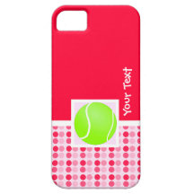 Balle de tennis mignonne étuis iPhone 5
