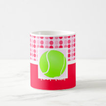 Balle de tennis mignonne mugs à café