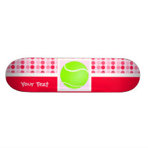 Balle de tennis mignonne skateboards personnalisés
