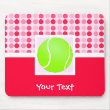 Balle de tennis mignonne tapis de souris