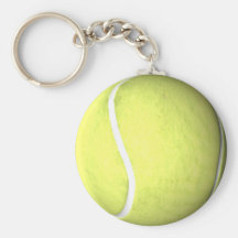 Balle de tennis porte-clef