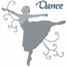 Ballerine - danse polo brodé