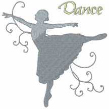 Ballerine - danse polo brodé
