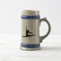 Ballerine de danseur classique mugs