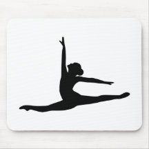 Ballerine de danseur classique tapis de souris