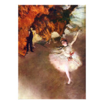 Ballerine de Prima ; Rosita Mauri, l'étoile dégaze Invitations