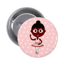 Ballerine mignonne - quatrième position badges