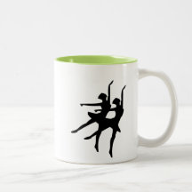 Ballerines rougeoyantes tasses