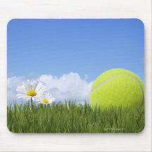 Balles de tennis tapis de souris