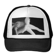 Ballet - danse - ballerine 9 - noir et blanc casquettes de camionneur