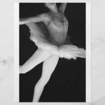 Ballet - danse - ballerine 9 - noir et blanc prospectus
