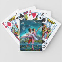 Ballet de lune bleue une fiction complète jeux de cartes bicyle