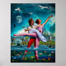 Ballet de lune bleue une fiction complète affiche