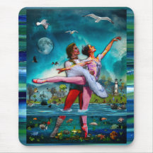 Ballet de lune bleue une fiction complète tapis de souris