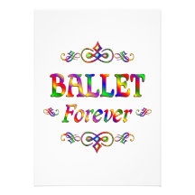 Ballet pour toujours faire-parts