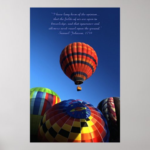 Ballon à air chaud #1 posters
