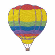 Ballon à air chaud polos brodés