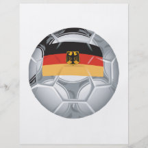 Ballon de football allemand prospectus personnalisés
