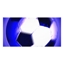 Ballon de football - boule du football cartes avec photo