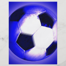 Ballon de football - boule du football prospectus avec motif