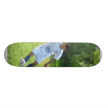 Ballon de football dans le jeu plateau de skate