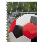 Ballon de football et filet carnets
