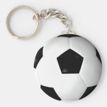 Ballon de football (le football) porte-clefs