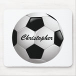 Ballon de football personnalisable tapis de souris