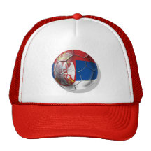 Ballon de football serbe pour tous les amants de S Casquette