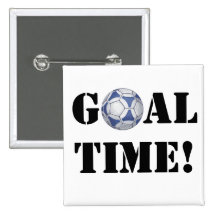 Ballon de football, temps de but ! badges