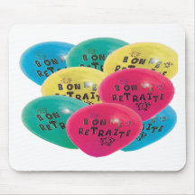 BALLONS BONNE RETRAITE.png Tapis De Souris