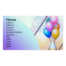 Ballons Carte De Visite