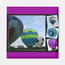 Ballons !  Collage ! Aimants Pour Réfrigérateur