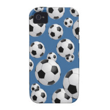 Ballons de football du football étui iPhone 4/4S