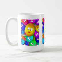 ballons heureux mug