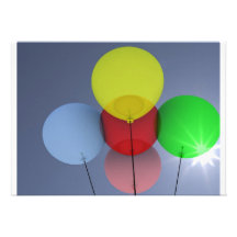 Ballons Invitation
