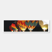 Ballons rougeoyants !  Allumez la nuit ! Adhésif Pour Voiture